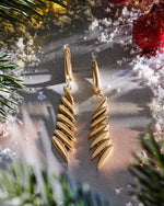 Load image into Gallery viewer, 14ct Sorbo Design Gold Earrings