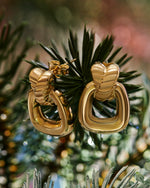 Load image into Gallery viewer, 14ct Gusto Design Gold Earrings
