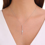 Load image into Gallery viewer, 0.30 Karat FG SI Diamond Necklace