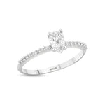 Load image into Gallery viewer, 0.47 Karat Solitaire Diamond Ring