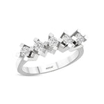 Load image into Gallery viewer, 0.55 Karat FG SI Diamond Five Stone Ring