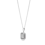 Load image into Gallery viewer, 0.47 Karat Baguette Diamond Necklace