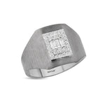 Load image into Gallery viewer, 0.27 Karat Design Diamond Men's Ring