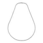 Load image into Gallery viewer, 6.54 Karat Tennis Diamond Necklace