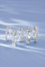 Load image into Gallery viewer, 2.01 Karat EF SI Full Eternity Diamond Ring