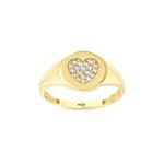 Load image into Gallery viewer, 14ct Love Muhru Heart Gold Ring