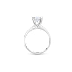 Load image into Gallery viewer, 0.80 Karat Heart Detail Besties Solitaire Diamond Ring
