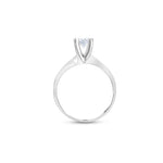 Load image into Gallery viewer, 0.60 Karat Heart Detail Besties Solitaire Diamond Ring
