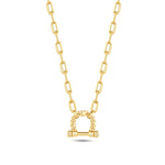 Load image into Gallery viewer, 14ct Festie Atac Design Gold Necklace