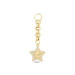 Load image into Gallery viewer, 14ct Festie Stone Set Design Star Gold Charm Pendant (Chain Not Included)