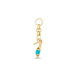 Load image into Gallery viewer, 14ct Festie Sindirella Design Gold Charm Pendant (Chain Not Included)