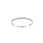 Load image into Gallery viewer, 0.07 Karat Half Eternity Diamond Ring