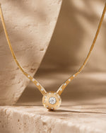Load image into Gallery viewer, 14ct Fancy Design Gold Necklace