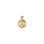 Load image into Gallery viewer, 14ct Acilan Istiridye Design Incili Gold Pendant (Chain Not Included)