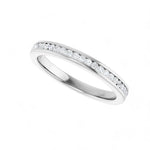 Load image into Gallery viewer, Black Diamond - Women’s Ring - ATHENA - 14K White Gold - 1/5 CTW Diamond Anniversary Band - Lady Elysium Black Diamond