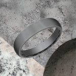 Load image into Gallery viewer, Men's Wedding Band | The Baron | Tantalum Dark | Elysium