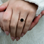 Load image into Gallery viewer, Black Diamond - Women’s Ring - CALLIOPE - Lady Elysium Black Diamond