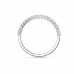 Load image into Gallery viewer, Black Diamond - Women’s Ring - CIRCE - 14K White Gold - 1/4 CTW Diamond Anniversary Band - Lady Elysium Black Diamond
