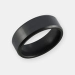 Load image into Gallery viewer, Black Diamond - Men’s Ring 8mm - ARES - Elysium Black Diamond