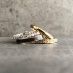 Load image into Gallery viewer, Black Diamond - Women’s Ring - THEIA - 14K White Gold - Lady Elysium Black Diamond
