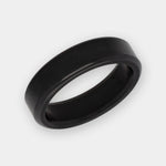 Load image into Gallery viewer, Black Diamond - Men’s Ring 6mm - KRATOS - Elysium Black Diamond