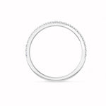 Load image into Gallery viewer, Black Diamond - Women’s Ring - RHEA - 14K White Gold - French Set - 1/4 CTW Diamond Anniversary Band - Lady Elysium Black Dia