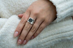Load image into Gallery viewer, Black Diamond - Women’s Ring - ARTEMIS - Lady Elysium Black Diamond