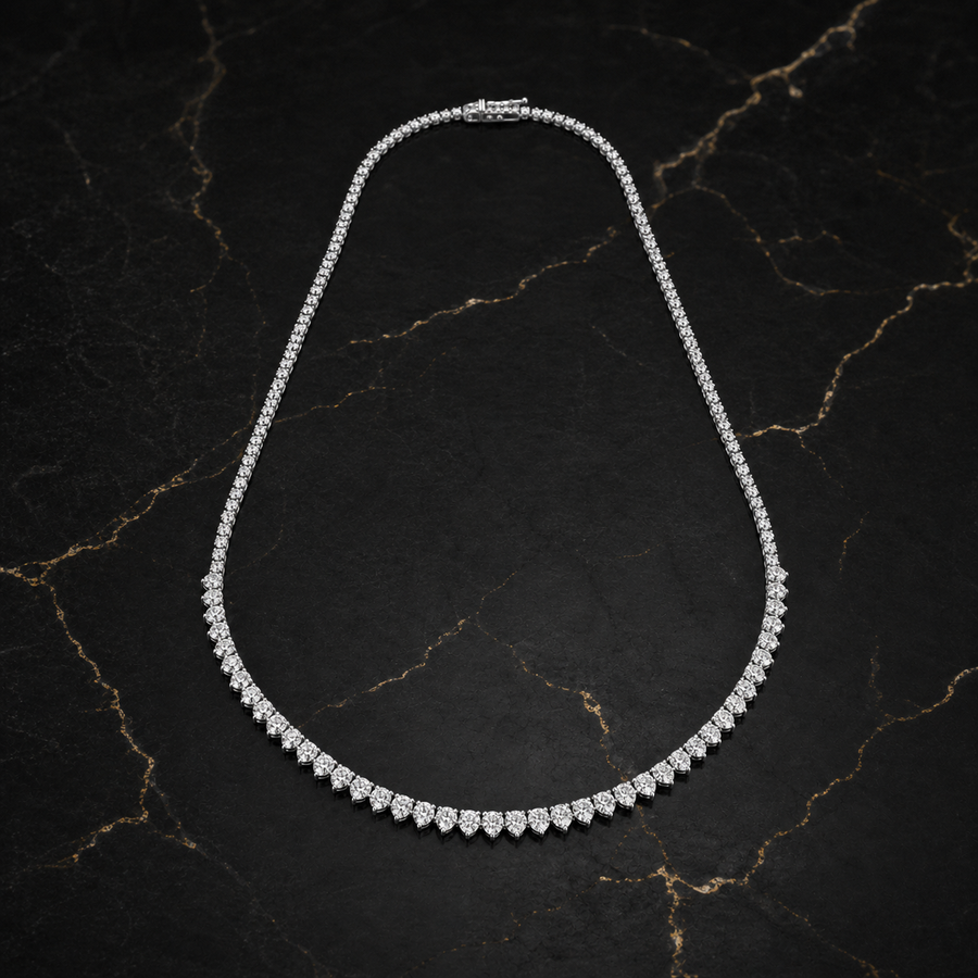 Diamond Tennis Necklaces