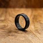 Load image into Gallery viewer, Black Diamond - Men’s Ring 8mm - KRATOS - Elysium Black Diamond