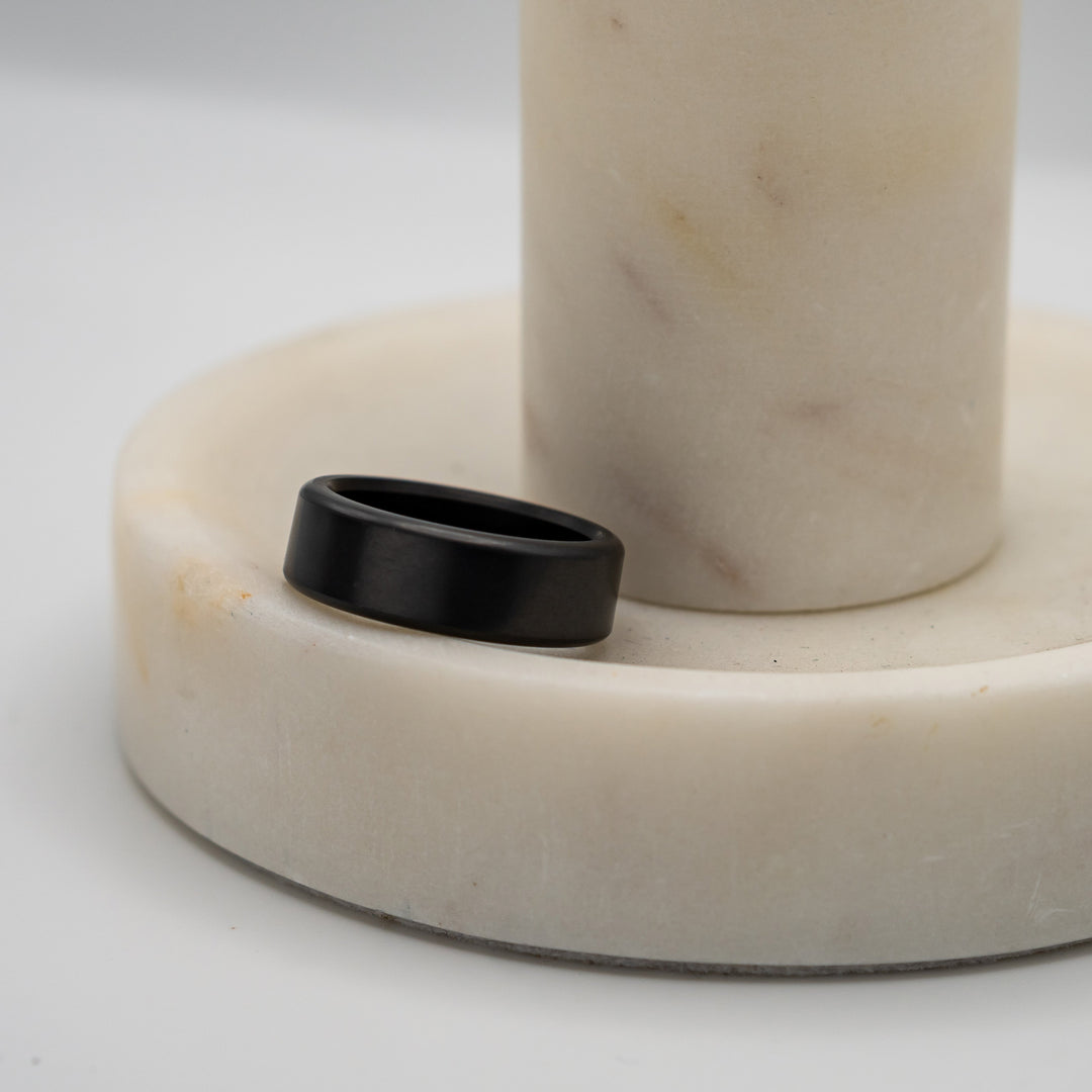 Black Diamond - Men’s Ring 8mm - KRATOS - Elysium Black Diamond