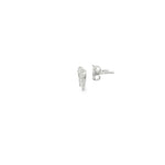 Load image into Gallery viewer, Silver Heart and Infinity CZ Stud Earrings