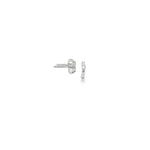 Load image into Gallery viewer, Silver Heart and Infinity CZ Stud Earrings