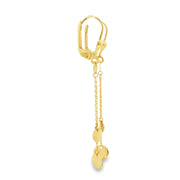 Yellow Gold Dangle Earrings