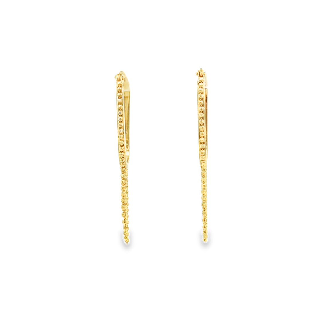 Yellow Gold Dangle Earrings