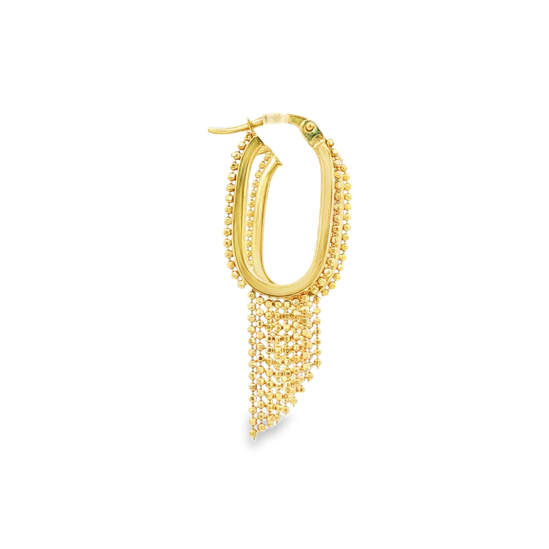 Yellow Gold Dangle Earrings