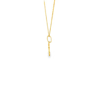 Elegant Yellow Gold Chain Necklace