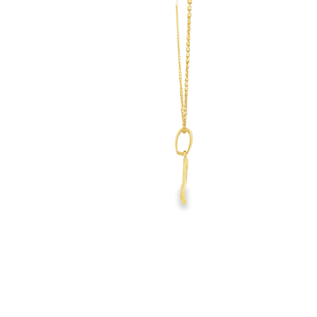 Elegant Yellow Gold Chain Necklace
