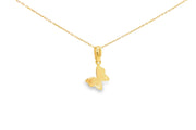 Elegant Yellow Gold Chain Necklace