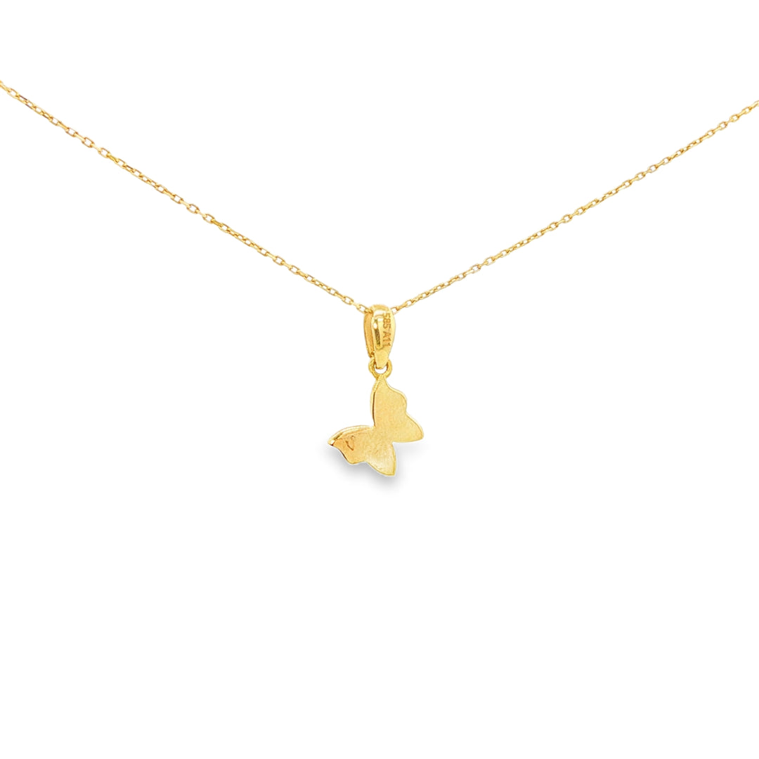 Elegant Yellow Gold Chain Necklace