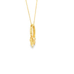 Load image into Gallery viewer, Yellow Gold Heart Charm Necklace