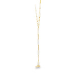 Load image into Gallery viewer, Yellow Gold Y-Chain Necklace