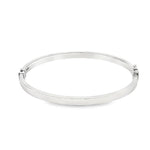 Load image into Gallery viewer, Elegant White Gold Bangle