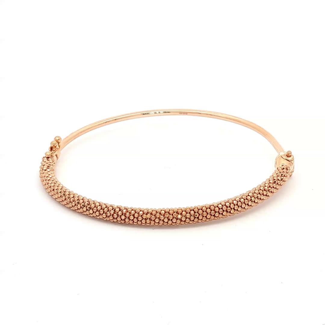 Rose Gold Refined Bangle