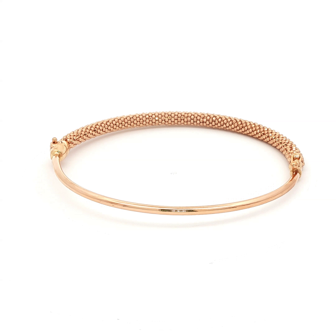 Rose Gold Refined Bangle