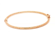 Elegant Rose Gold Bangle in Gold