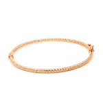 Load image into Gallery viewer, Elegant Rose Gold Bangle in Gold