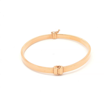 Load image into Gallery viewer, Elegant Rose Gold Bangle Bracelet