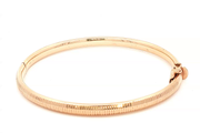 Classic Rose Gold Bangle Bracelet