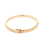 Load image into Gallery viewer, Classic Rose Gold Bangle Bracelet