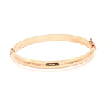 Load image into Gallery viewer, Elegant Rose Gold Bangle Bracelet